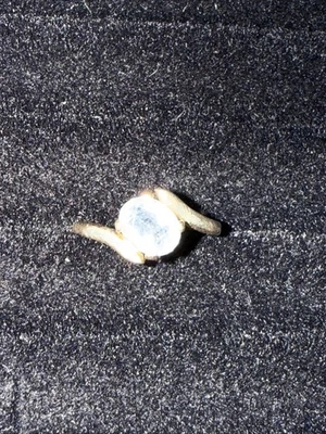 14k Solid Gold 1.55 Ct Natural Aquamarine Ring. Size 7.25 - Image 1 of 4