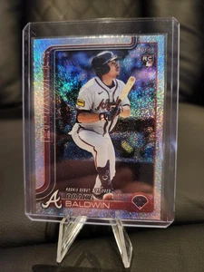 2025 Topps Update Series #US113 Drake Baldwin Rookie Debut Sandglitter (RC)ROY! - Picture 1 of 2