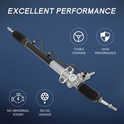 2001 2002 2003 - 2006 Mitsubishi Montero Power Steering Rack & Pinion Assembly - Image 1 of 4