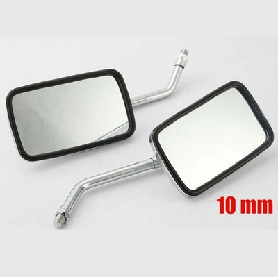 For Honda Shadow ACE VT VF 700 750 1100 Motorcycle Rear View Side Mirrors 10mm Foto 1 de 4