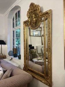 Barock Spiegel Gold 215 X 116 Cm Antik Stil - Bild 1 von 9