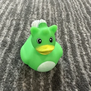 Gummiente neongrün Einhorn Deko Auto Jeep Ente Home Office Cruise Ducky - Bild 1 von 9