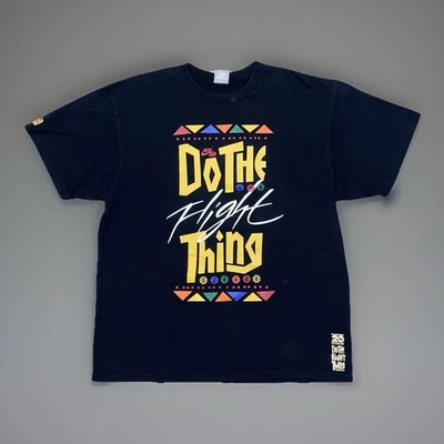 Vintage Do The Right Thing T-Shirt Size L Spike Lee Movie Promo Y2K Nike Tee - Image 1 of 4