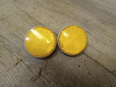 Honda CB 450 1974 reflectores de luz amarilla cb450 cl OEM original Foto 1 de 2