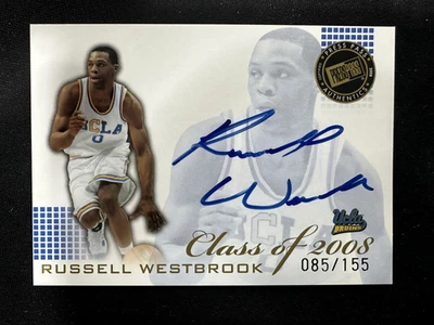 2008 Press Pass Russell Westbrook Class of Auto #CLRW /155 Rookie RC - Imagem 1 de 2