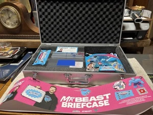 Mr Beast Briefcase Collector Edition with Action Figure Candy Bars & Relic Piece - Picture 1 of 4