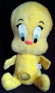 Tweety Bird Looney Tunes 22" Plüsch mit Etikett 1970er Jahre Vintage - Bild 1 von 24