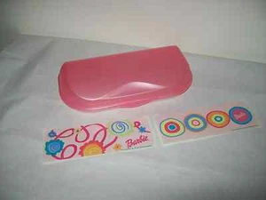 Tupperware Barbie Pretty 'n Pink Keeper Federmäppchen mit Fächern selten neu NLA - Bild 1 von 10