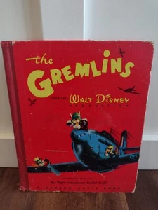 Vintage The Gremlins by Roald Dahl 1943 1st First Edition Walt Disney RARE HC - Picture 1 of 12