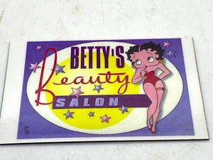 Betty Boops Beauty Salon frigorifero poster magnete 2" x 3" - Foto 1 di 5