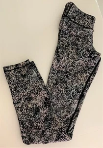 ATHLETA Girl Chit Chat TIGHT M 8-10 Printed Medium Leggings ACTIVEWEAR - Picture 1 of 2
