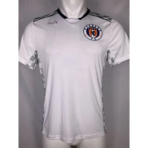 Camiseta deportiva de fútbol americano Rangers FC Scotland blanca casa para hombre PEQUEÑA - Imagen 1 de 9