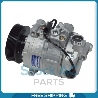 New A/C Compressor for Volkswagen Passat, Phaeton, Touareg  - OE# 3B0820803C QU - Image 1 of 4