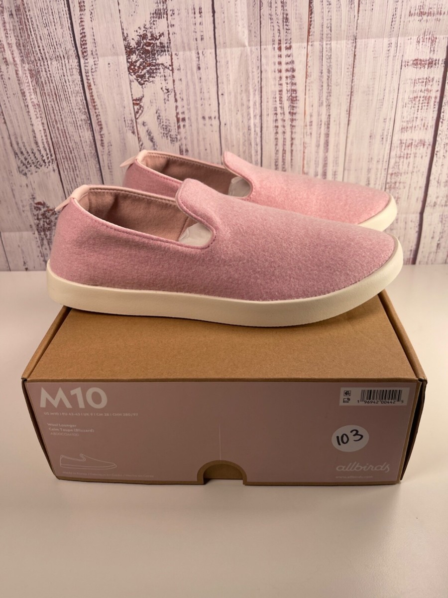 NIB Allbirds Wool Lounger Men\'s size 10 Calm Taupe Pink Men main image 4