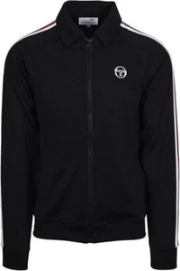 Chaqueta deportiva Sergio Tacchini Renshaw Tape negra - Imagen 1 de 2