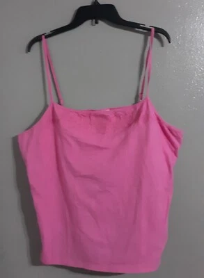 MUJER COLDWATER CREEK VERANO/INCASUAL ROSA CAMISETA SIN MANGAS.TALLA 2X Foto 1 de 4