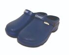 Town & Country fleece lined unisex clogs + ankle strap. Teal, Charcoal and Navy.