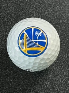 VICE PRO PLUS GOLF BALL WITH "GOLDEN STATE WARRIORS" LOGO - USED NM CONDITION - Picture 1 of 3