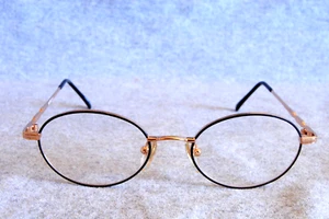 milano eyeglass frames 5 black 48-16-140 - Picture 1 of 4
