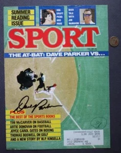 Cincinnati Reds Hall of Famer Dave Parker signed handsigniert 1987 Sport Cover -- - Bild 1 von 1