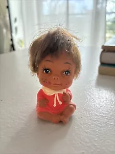 Vintage launische süße Puppe Retro Mode Vinyl Puppe Made in Japan, kleine Puppen - Bild 1 von 4