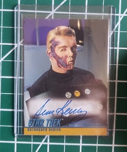Star Trek TOS Autograph A91 Sean Kenney As Captain Pike