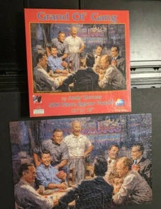 SunsOut Grand Ol Gang Andy Thomas Jigsaw Puzzle 500 Pcs Complete - Picture 1 of 6