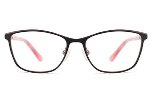 VF0099 Calen (Kids) Metal Optical Frame Glasses with Spring Hinges and Acetate A - Picture 1 of 4