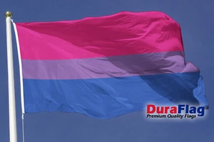 Bi-Pride DuraFlag mit Clips (5 Fuß x 3 Fuß) - Bild 1 von 1