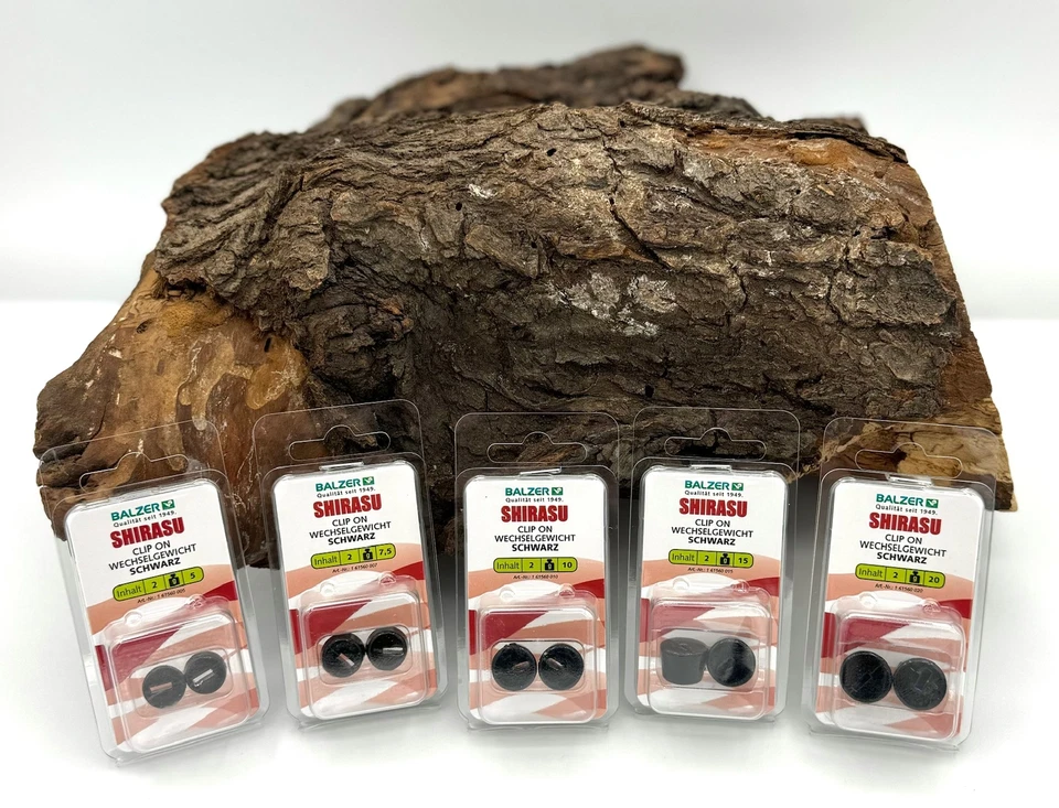 Balzer Shirasu Anti Tangle Clip Gewicht Schwarz 5g 7,5g 10g 15g 20g Hechtsystem - Bild 1 von 1