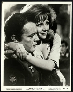 DOVE LE AQUILE OSANO foto stampa film originale WW2 Richard Burton sexy Ingrid Pitt - Foto 1 di 2