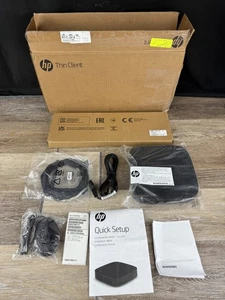 Client léger HP Elite t655 - Ryzen R2314 / 32 Go Flash / 8 Go RAM - Neuf boîte ouverte - Photo 1/7