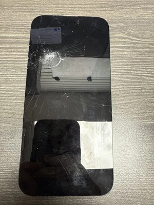 Pantalla de vidrio agrietado LCD defectuosa OEM IPhone 16 Pro Max leer descripción Foto 1 de 2