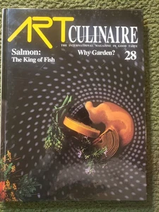 Art Culinaire 28 Spring 1993 Salmon Fish Garden - Picture 1 of 4