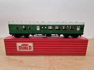 Hornby Dublo 4055 S.R. Brake/2nd Corridor Coach, Boxed, 8942 B23 - Picture 1 of 8
