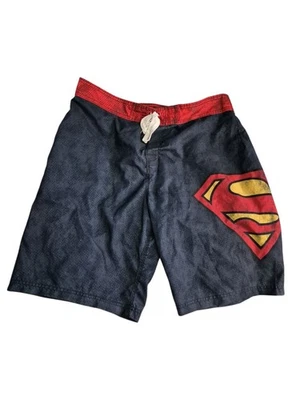Bañador DC Comics Superman Board Shorts Para Hombre Talla 38 Cintura Forrado Usado en Excelente Condición Foto 1 de 3