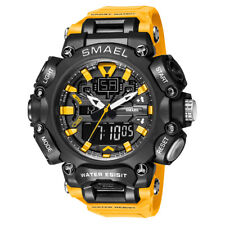 SMAEL Men Military Watch Brand LED Display Digital Wristwatch Male Quartz Watche