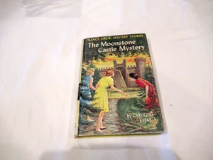 Nancy Drew #40, The Moonstone Castle Mystery, old yellow cover - Picture 1 of 9