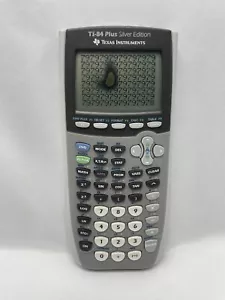 Texas Instruments TI-84 Plus Graphing Calculator - Silver - Picture 1 of 10