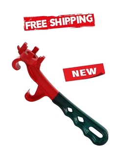 Bucket Opener Tool 5 Gallon,Upgraded Bung Wrench for Opening 55 Gallon Drum - Picture 1 of 7