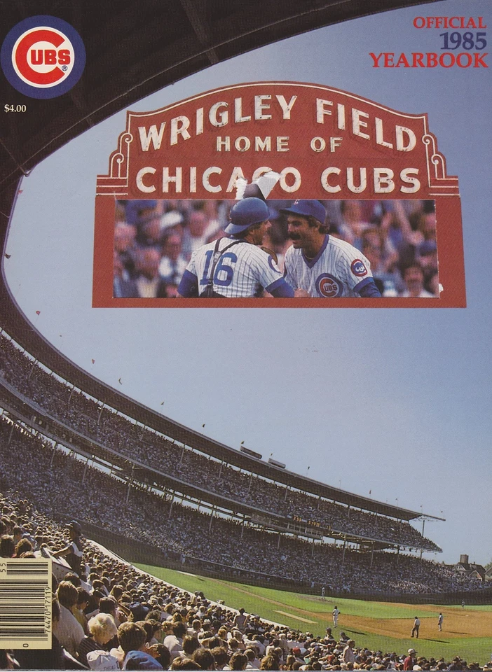 1985 CHICAGO CUBS, Official Yearbook - Image 1 of 1