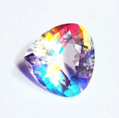 Mystic Quartz Extremely Rare 38.70+ Ct Certified Loose Gemstone With Free Gift - Image 1 of 4