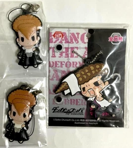 Llavero Correa Goma Danganronpa x3 Mondo Owada Spike Chun Juego Suave SDR JP - Imagen 1 de 1