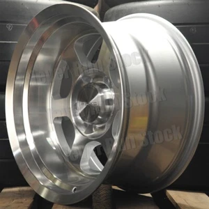 9SIX9 SIX-1 DEEP 17x9 6x139.7 6x5.5 -36 MACHINE TE 6 SPOKE 4" LIP TRUCK 4 WHEELS - Picture 1 of 9