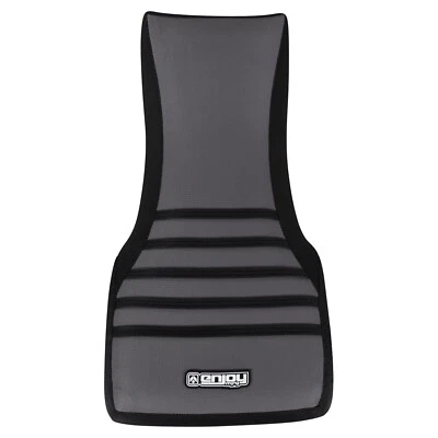 Cubierta de asiento con pinza Yamaha Grizzly 600 1998-2001 costillas negras/grises/negras #382 Foto 1 de 3