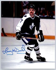 Lanny McDonald Authentic Autographed Signed Toronto Maple Leafs HOF 8x10 Photo