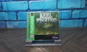 Reel Fishing (Sony PlayStation 1 PS1, 1997) Game, Case, and Manual - Picture 1 of 3