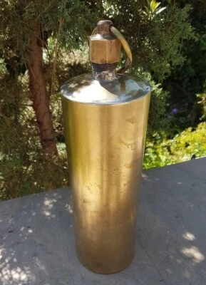 BOUILLOTTE cuivre ancienne - bouchon a vis - Photo 1/4