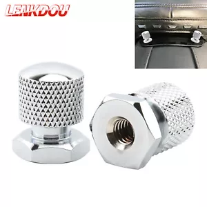 Rear Solo Seat Mounting Nuts For Harley Touring Road Glide Road King 1/4-20 Bolt - Foto 1 di 7