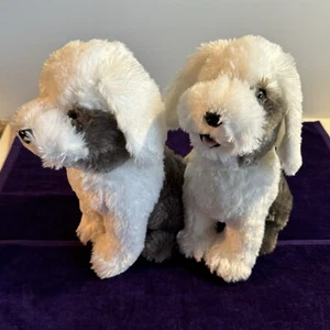 2 x Old English Sheepdogs Plush Soft Stuffed Animal Toys 30.5cm 12" Promo Merch - Picture 1 of 16